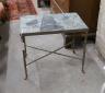 A Maison Jansen style rectangular faux bamboo marble top occasional table marked 'Tiffany & Co., New York', width 54cm, depth 38cm, height 46cm                                                                             