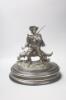 A 19th century French bronze group of a sportsman with a Retriever, height 35cm                                                                                                                                             