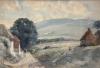 Sidney Dennant Moss (1885-1946), rural landscape, signed, watercolour                                                                                                                                                       