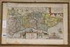 Kip-Saxton 1610, coloured engraved, Map of Sussex, overall 28 x 39cm                                                                   