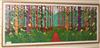 David Hockney, Royal Academy colour print, Woodland, 50 x 125cm                                                                        