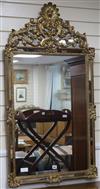 An Italian style gilt hall mirror W.68cm.                                                                                              