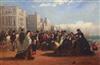 Henry Pilleau (1815-1899) 'The Parade, Brighton' 11.5 x 17.75in.                                                                       