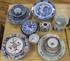 A large quantity of 18th century Chinese export and other ceramics                                                                     