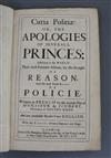 Scudery, George De - Curia Politiae: or, The Apologies of Severall Princes,                                                            