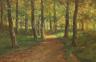 Continental School, oil on canvas, Woodland scene, indistinctly signed, 59 x 89cm                                                                                                                                           