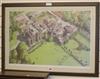 Paul Drake, artist's proof print, Glyndebourne, signed in pencil, 52 x 77cm                                                            