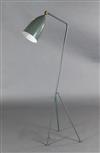 Greta Magnusson - Crossman (1906-1999). A grasshopper floor lamp, c.1960, H.50in.                                                      