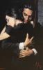 Fabian Perez, hand embellished giclee canvas, 'The Embrace II', no.4 of 20 artists proofs, with COA, 75 x 50cm                                                                                                              