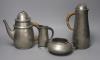 A Library Tudric four piece tea set, height 24cm                                                                                                                                                                            