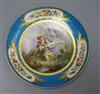 A Sevres style dish diameter 25cm                                                                                                      