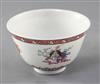 A Chinese famille rose 'bajixiang' bowl, Daoguang mark and of the period (1821-50), diameter 10.6cm
