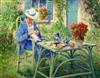 Joseph Pauwels (1819-1876) Seyage au Jardin 23 x 31in.                                                                                 