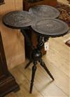 A bobbin support gypsy table W.50cm                                                                                                    