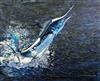 § Keith Shackleton (1923-2015) White Marlin 23.5 x 29.5in.                                                                             