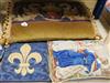 Four needlepoint or tapestry cushions, Aubusson style                                                                                  