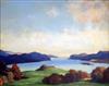 David Young Cameron (1865-1945) Kerrera Sound, Oban, 8 x 10in.                                                                         