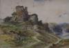 J. Laurence Hart (Exh.1882-1906), watercolour, Birds beside castle ruins, signed, 15 x 20cm                                                                                                                                 