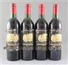 Four bottles of Chateau Palmer, Mahler Besse, Margaux, 1986.                                                                           