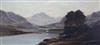 Charles Leslie (1835-1886) Plas Gwynant and Moel Siabod, N. Wales, 11.5 x 23.5in.                                                      