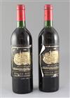 Two bottles of Chateau Palmer, Mahler Besse, Margaux, 1985.                                                                            