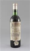 One bottle of Chateau La Mission Haut Brion, 1966.                                                                                     