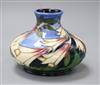 A modern Moorcroft Lily pattern vase probably by Philip Gibson dated 2004, boxed                                                       