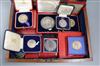 A Collection of 18 British Commemorative medals, see list below;                                                                       