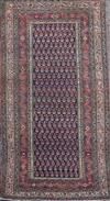 A Saraband blue ground rug, 6ft 2in by 3ft 7in.                                                                                        