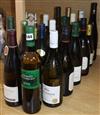 Eighteen assorted bottles of white wine including Chablis, Sauteries, Saint Veran and two half bottles of white wine                   