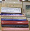 A quantity of reference books relating to porcelain including Sevres, Faience, Meissen, Maiolica, etc.                                 