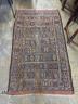 A Sumac flat weave polychrome rug, 180 x 108cm                                                                                                                                                                              