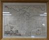 Emmanuel Bowen, 'An Accurate Map of the County of Kent Divided into its Lathes' and a Norden/Kip map of Kent,                          