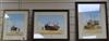 David Harbour A.E.M.A., 3 watercolours, Marine scenes, signed, largest 25 x 34cm                                                       