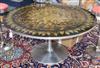 A Poul Cardovius circular single pedestal dining table W.138cm                                                                         