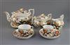 A Newhall porcelain Imari tea and coffee set, c.1815-20, (37)                                                                          