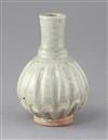 A Thai Sawankhalok celadon bottle vase, 15th century, 13cm high                                                                        