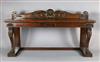 A Regency mahogany serving table, W.7ft 4in. D.2ft 3in. H.4ft                                                                          