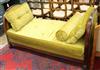 An Art Deco French day bed W.170cm approx.                                                                                             