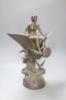 After J. Garnier. A patinated spelter figure 'Triomphe de l'Aviation', height 50cm                                                                                                                                          