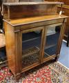 A Regency rosewood chiffonier W.101cm                                                                                                  