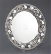 A George IV silver dish or stand, by Matthew Boulton, 26.1cm.                                                                          