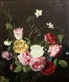 Follower of William Van Aelst (1620-1679) Still life of flowers 17.75 x 15in.                                                          