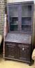 A Victorian carved oak bureau bookcase, width 94cm, depth 54cm, height 203cm                                                                                                                                                