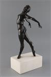 § Enzo Plazotta (1921-1981). A bronze model of Nadia Nerina, overall H.16.5in.                                                         