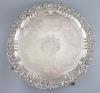 A good early George III silver salver by John Carter II                                                                                                                                                                     