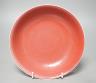 A Chinese sang de boeuf saucer dish 19cm                                                                                                                                                                                    
