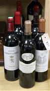 A magnum of 1994 L'Excellence de Chateau Capendu and eight other bottles of mixed red wines,                                           