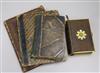 A finely illustrated 1830's ladies journal, a 1860's diary, hand written cookery book and a gilt mounted bible                         