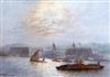 Frederick Edward Joseph Goff (1855-1931) Greenwich 5 x 7in.                                                                            